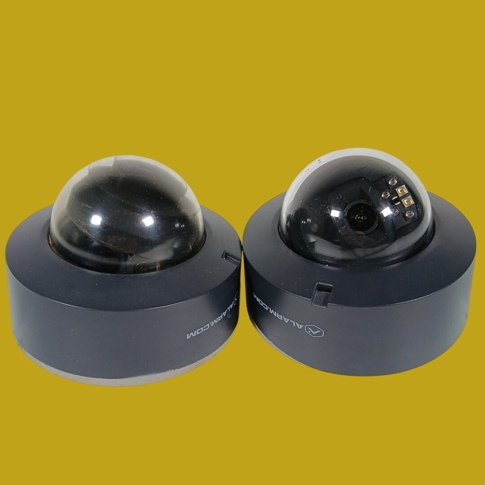 ADT Alarm.com Dome Security Camera ADC-VC827P IP Dome 2MP (1080p) IP67 Lot Of 2